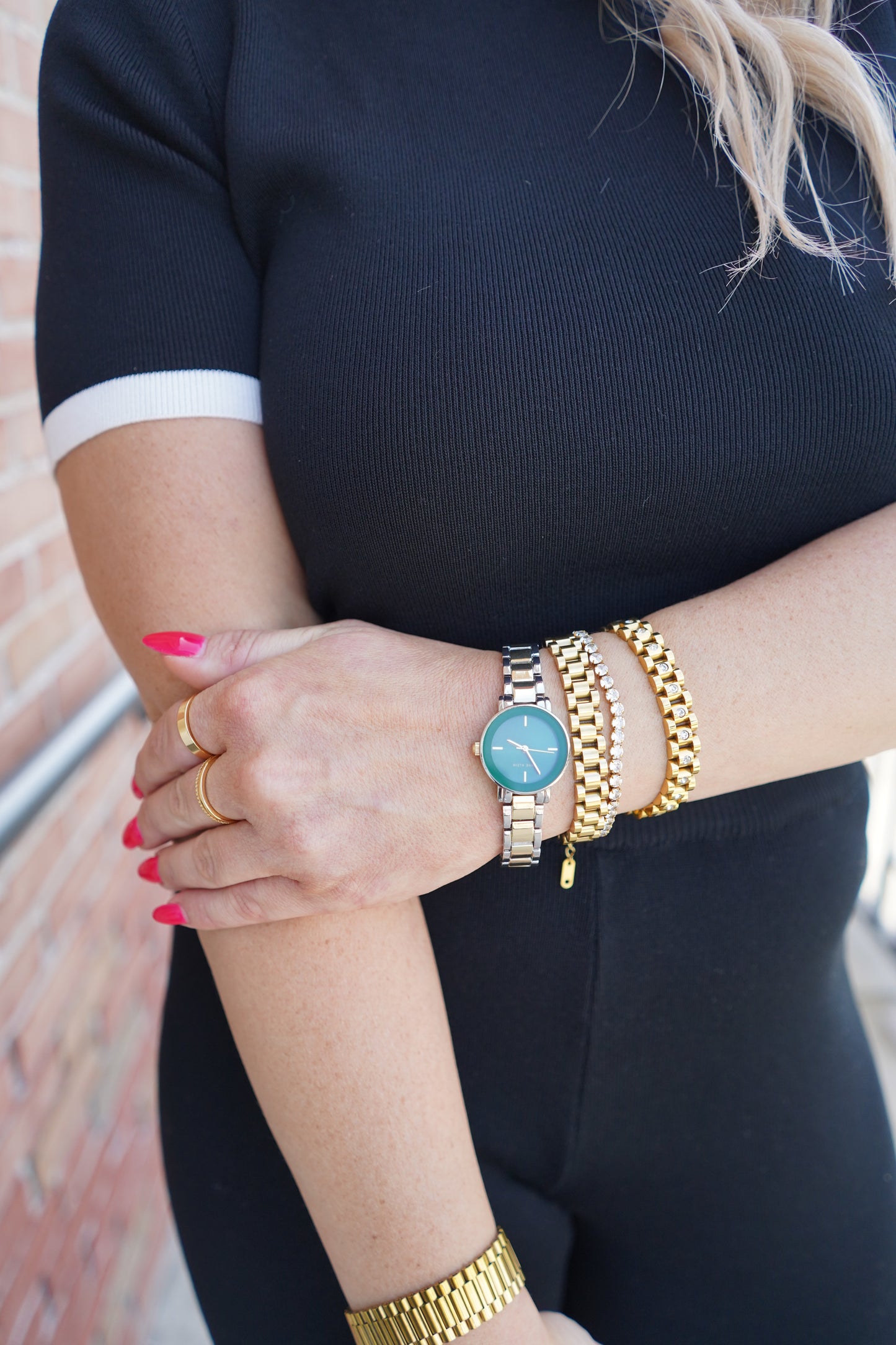 The Chain Watch Band Bracelet- Gold