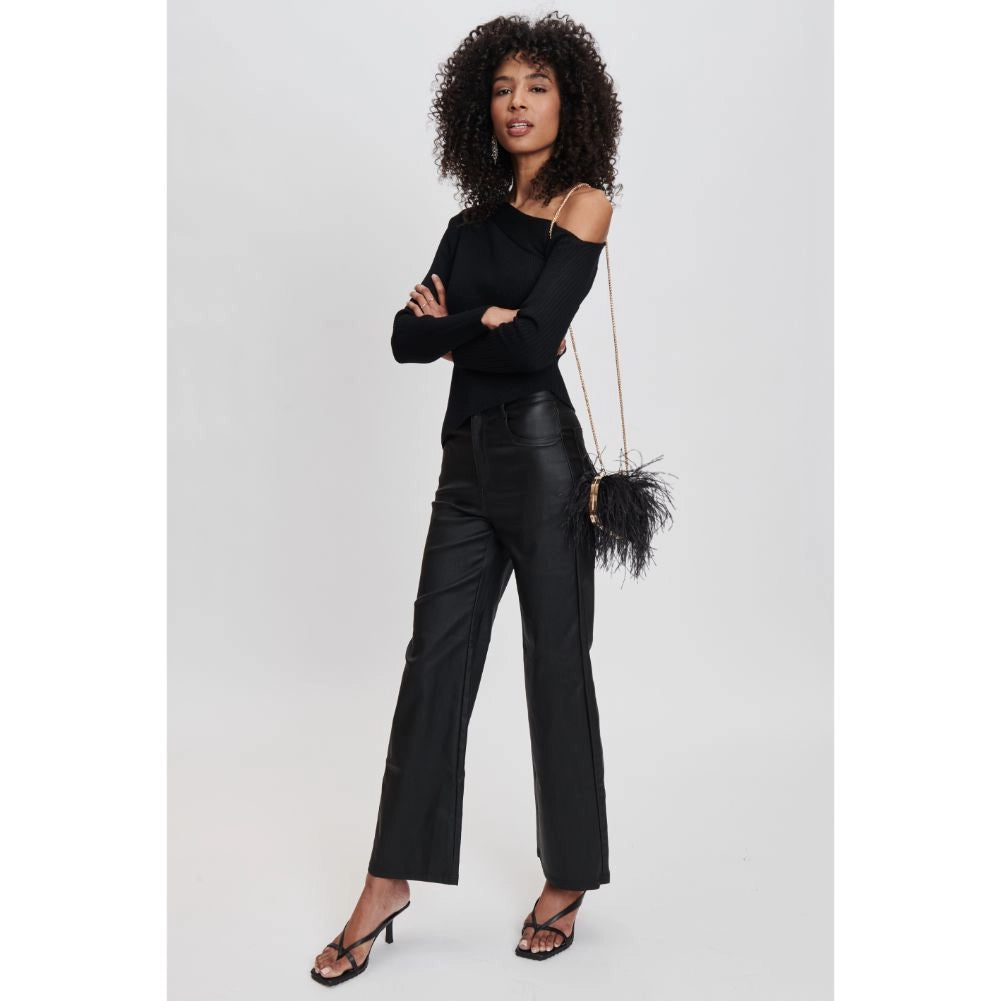 The Harlow Couture Clutch Black