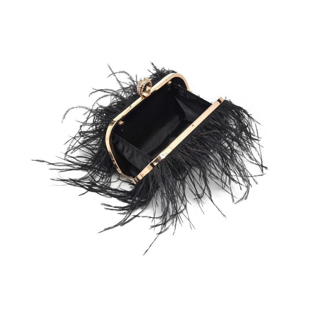The Harlow Couture Clutch Black
