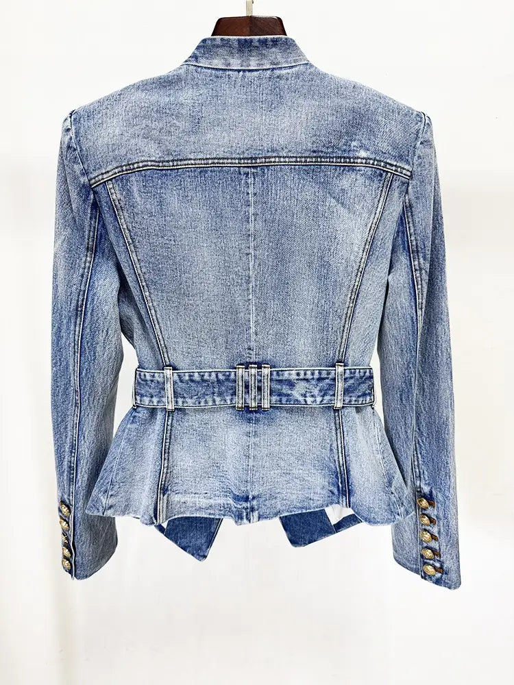 The Fifth Avenue Denim Blazer