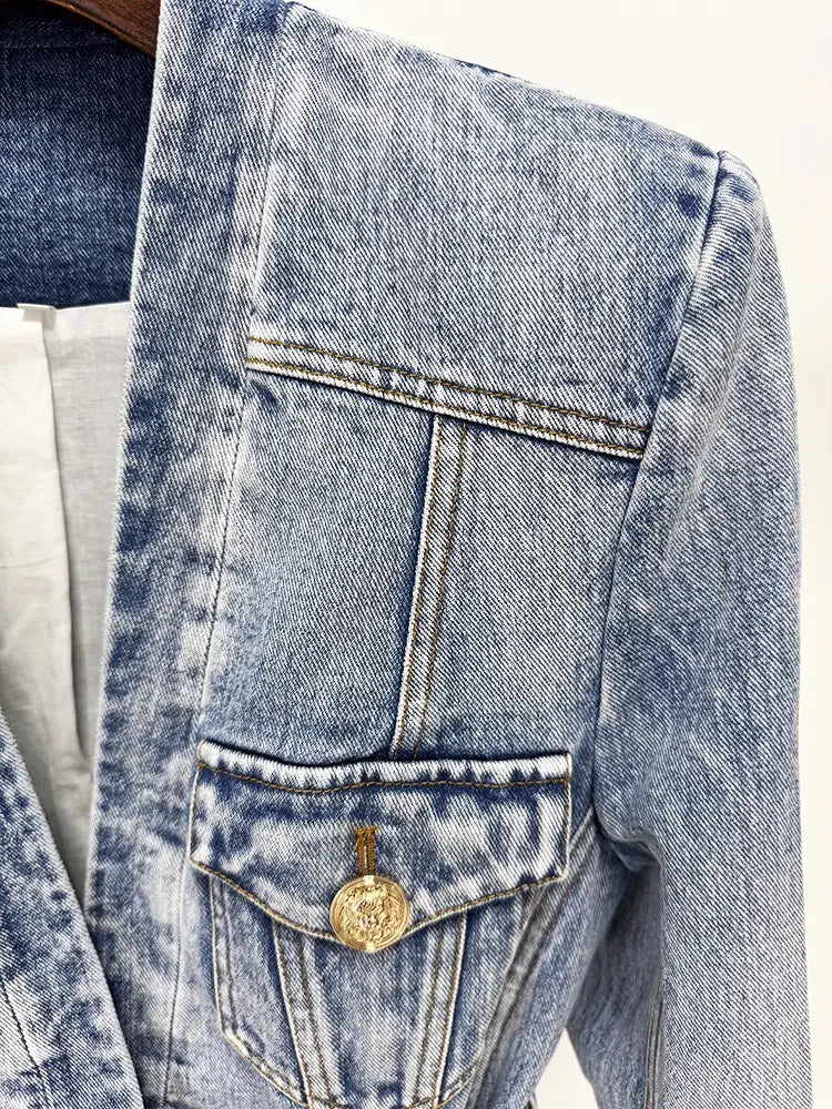 The Fifth Avenue Denim Blazer