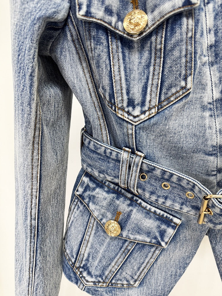 The Fifth Avenue Denim Blazer