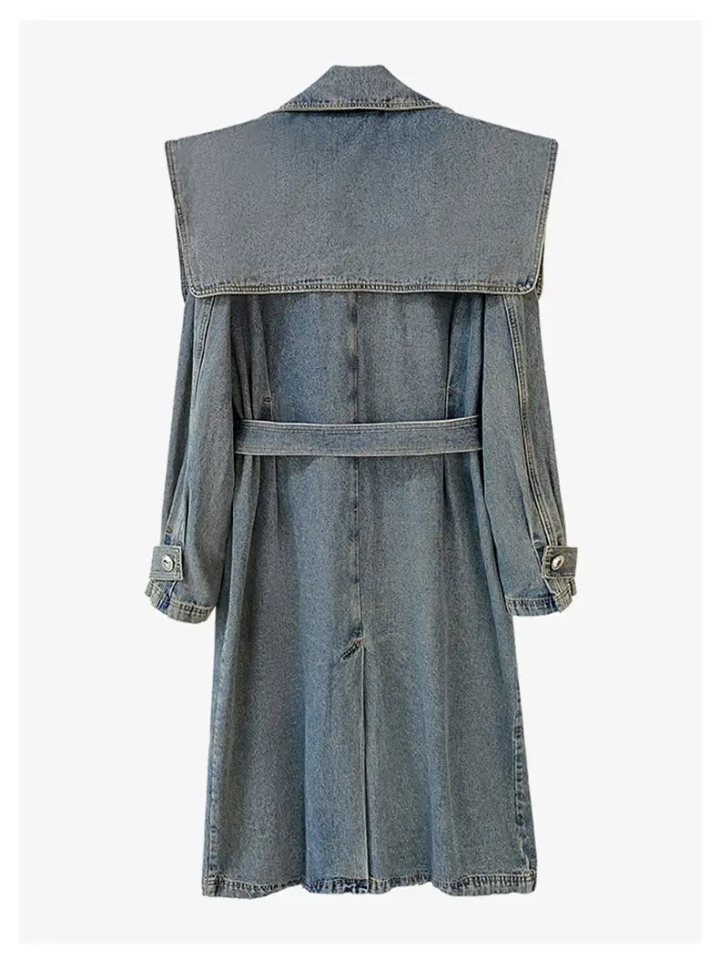 The Soho Denim Trench