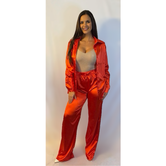 Satin Kiss Matching Set