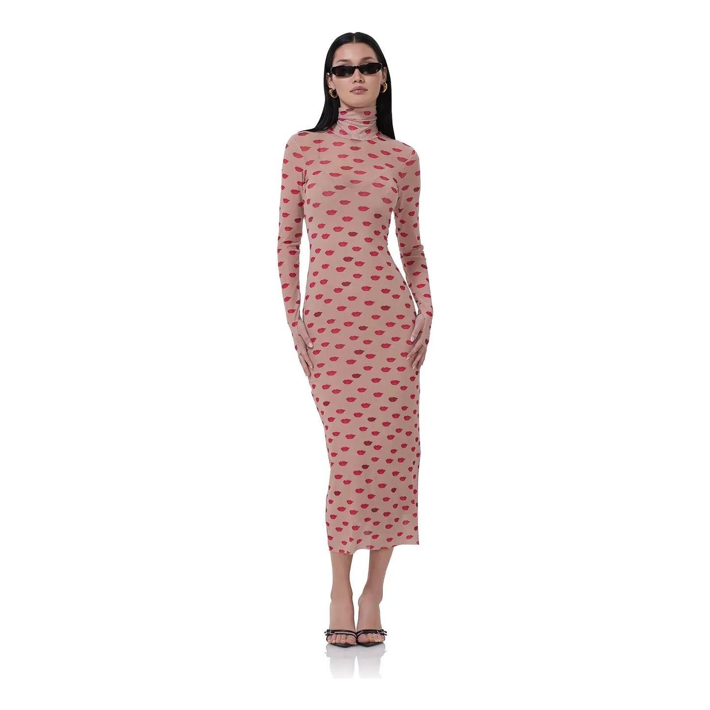 Shailene Dress Almond Kiss
