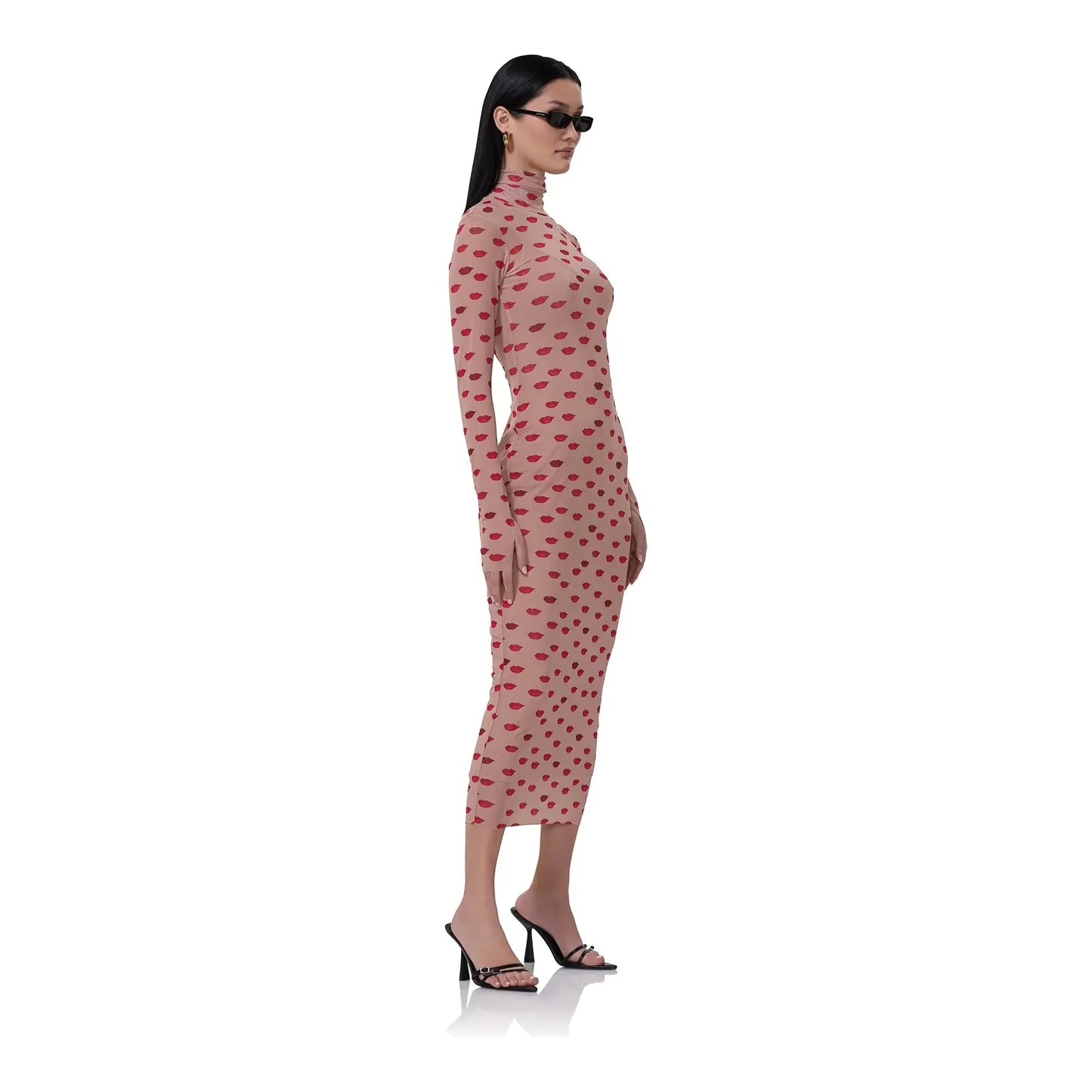 Shailene Dress Almond Kiss