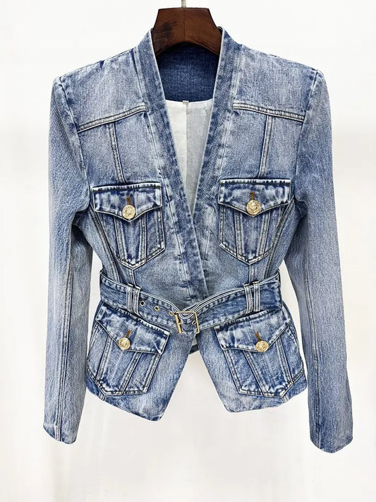 The Fifth Avenue Denim Blazer