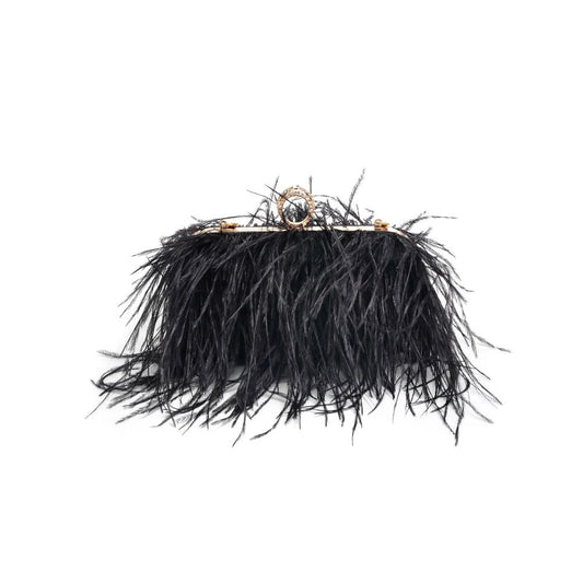 The Harlow Couture Clutch Black