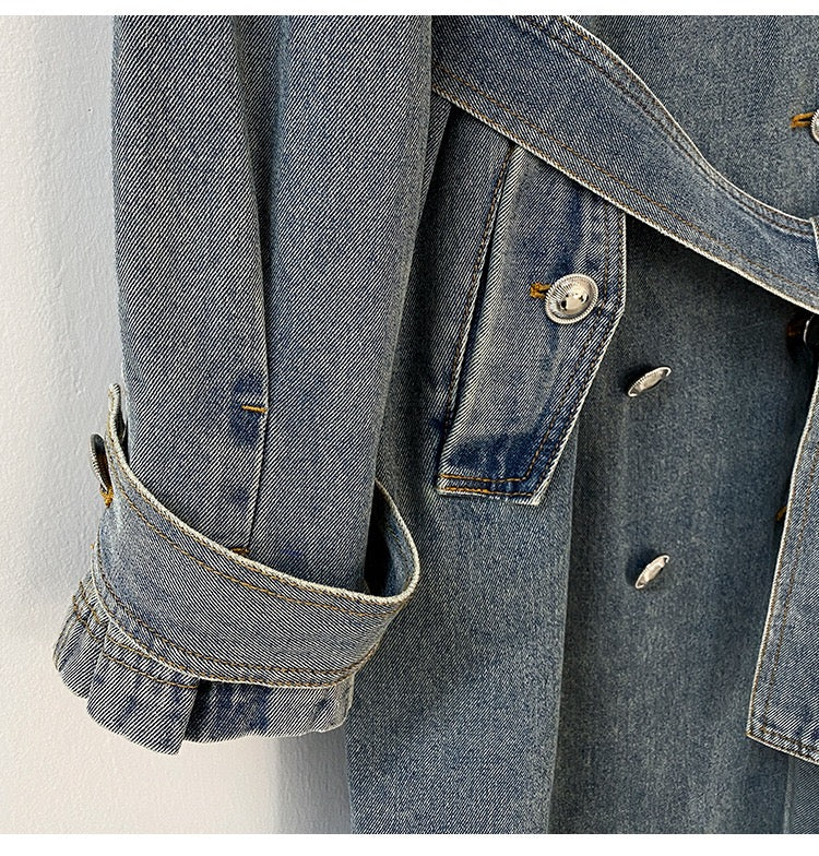 The Soho Denim Trench