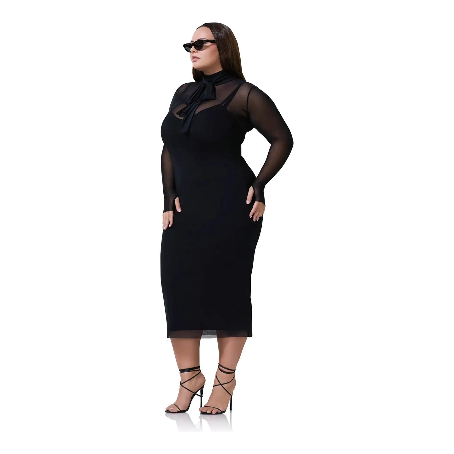 Nesa Noir Dress