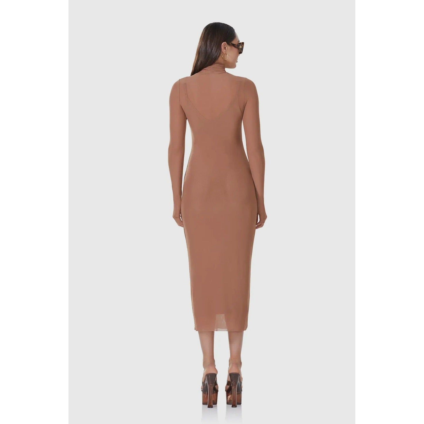 Shailene Dress Raw Umber