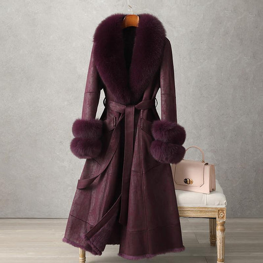 The Bordeaux Bijoux Coat